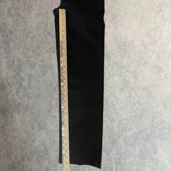 RE/DONE 70s Ultra High Rise Stove Pipe Jeans Womens Size 23 Black Retro Denim - Picture 15 of 16